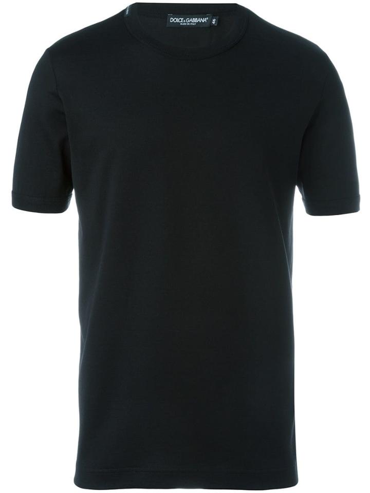 Dolce & Gabbana Round Neck T-shirt - Black