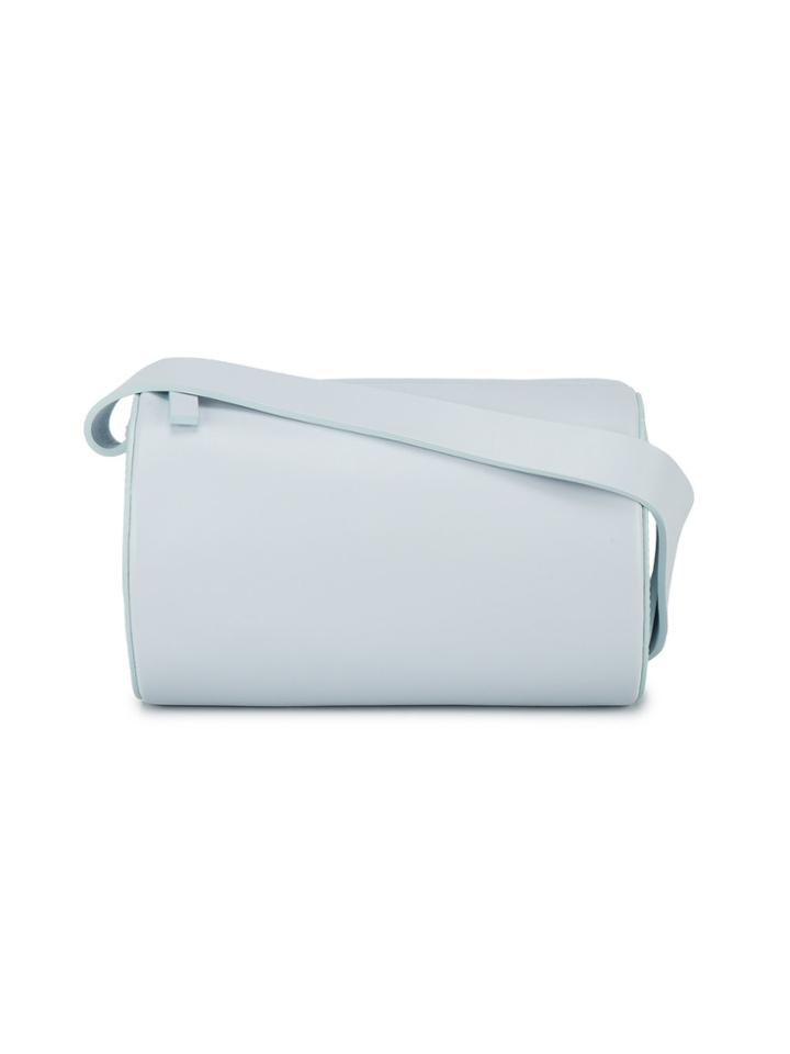 Building Block Blue Cylinder Sling Cross-body Bag
