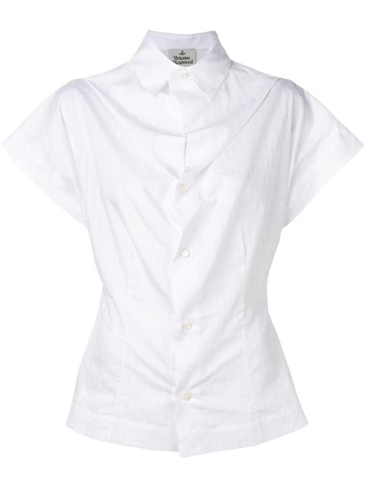 Vivienne Westwood Short-sleeve Fitted Shirt - White