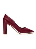 Mara Mac Leather Pumps - Red