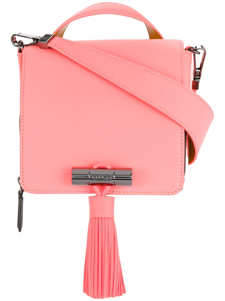 Kenzo Tassel Crossbody Bag - Pink & Purple