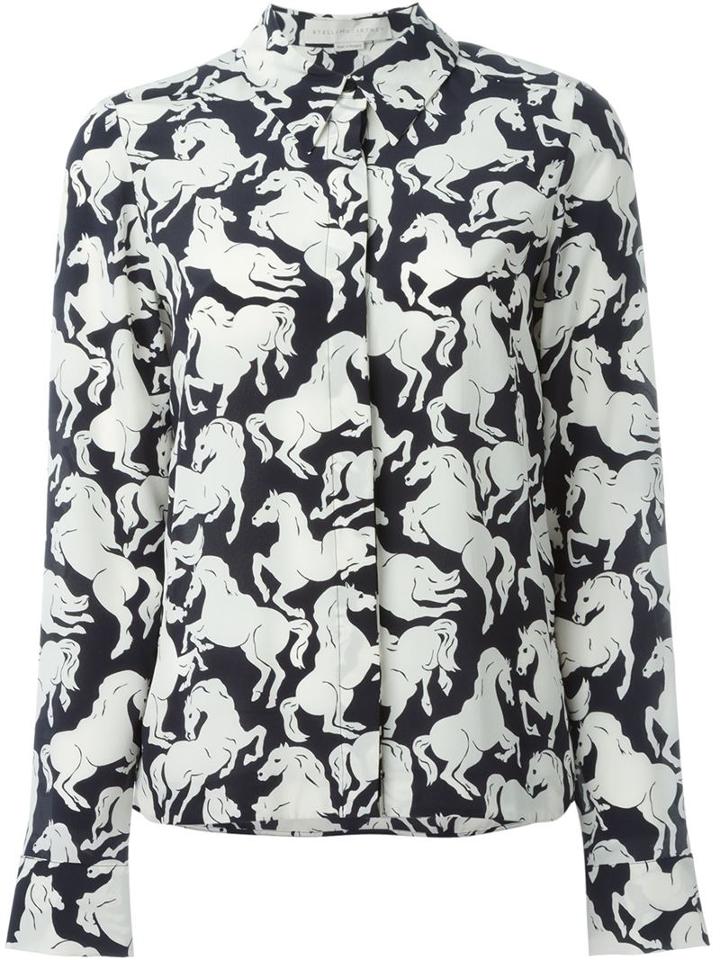 Stella Mccartney Damian Shirt, Women's, Size: 38, Black, Silk