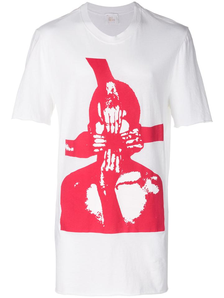 Lost & Found Rooms Printed Oversized T-shirt - White