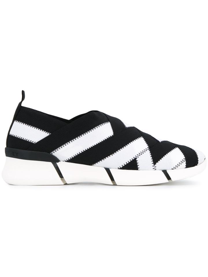 Stella Mccartney Slip-on Woven Sneakers - Black