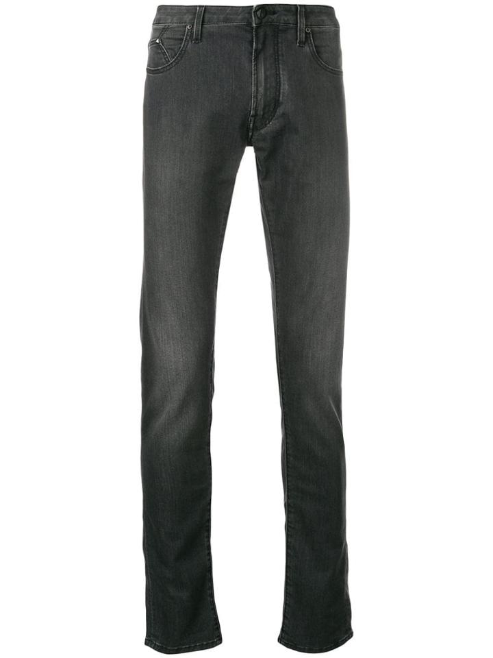 Karl Lagerfeld Super Slim Fit Trousers - Grey