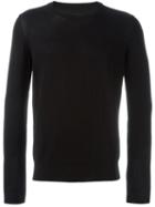 Maison Margiela Elbow Patch Sweatshirt, Men's, Size: S, Black, Cotton/calf Leather