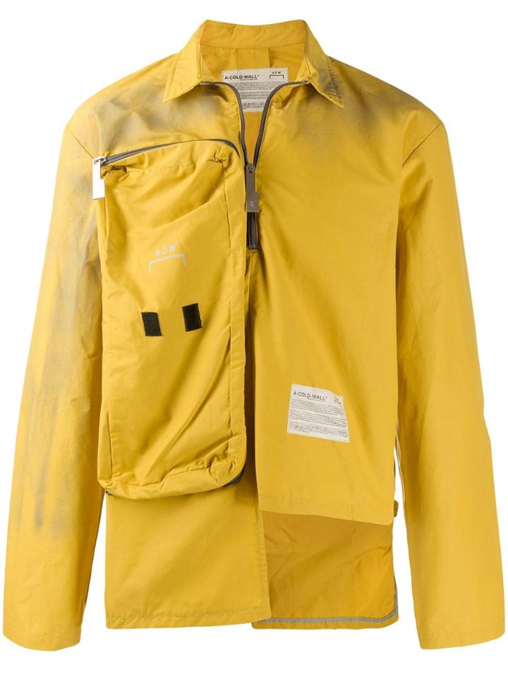 A-cold-wall* Utility Rain Jacket - Yellow