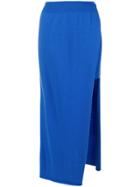 Jacquemus Asymmetrical Layer Skirt - Blue