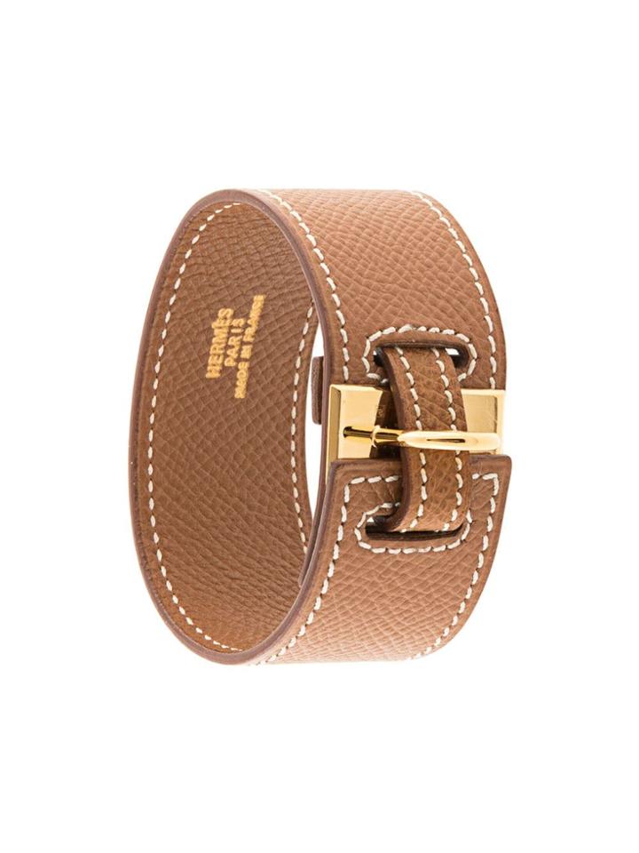 Hermès Pre-owned 1973 H Logo Bangle - Brown