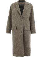 32 Paradis Sprung Frères Detroit Single Breasted Coat - Brown