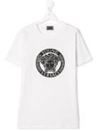 Young Versace Teen Medusa Logo T-shirt - White