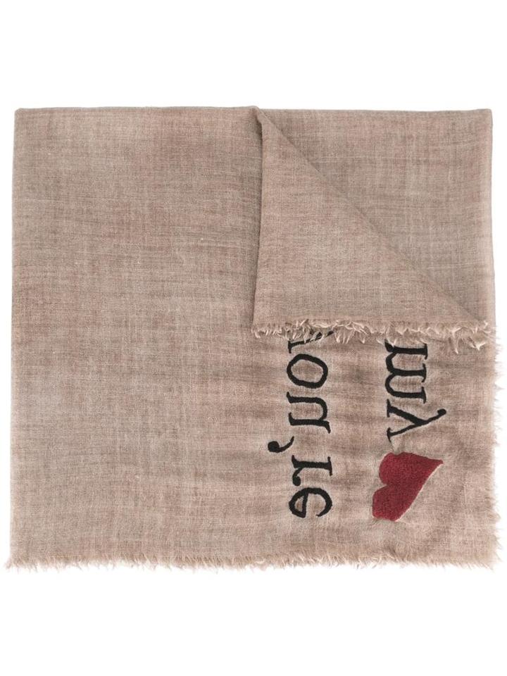 Faliero Sarti 'you're My' Scarf, Women's, Wool/polyester/silk