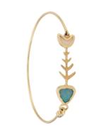 Sauer Pulseira Trancoso Em Ouro Amarelo, Opala E Diamante - Gold