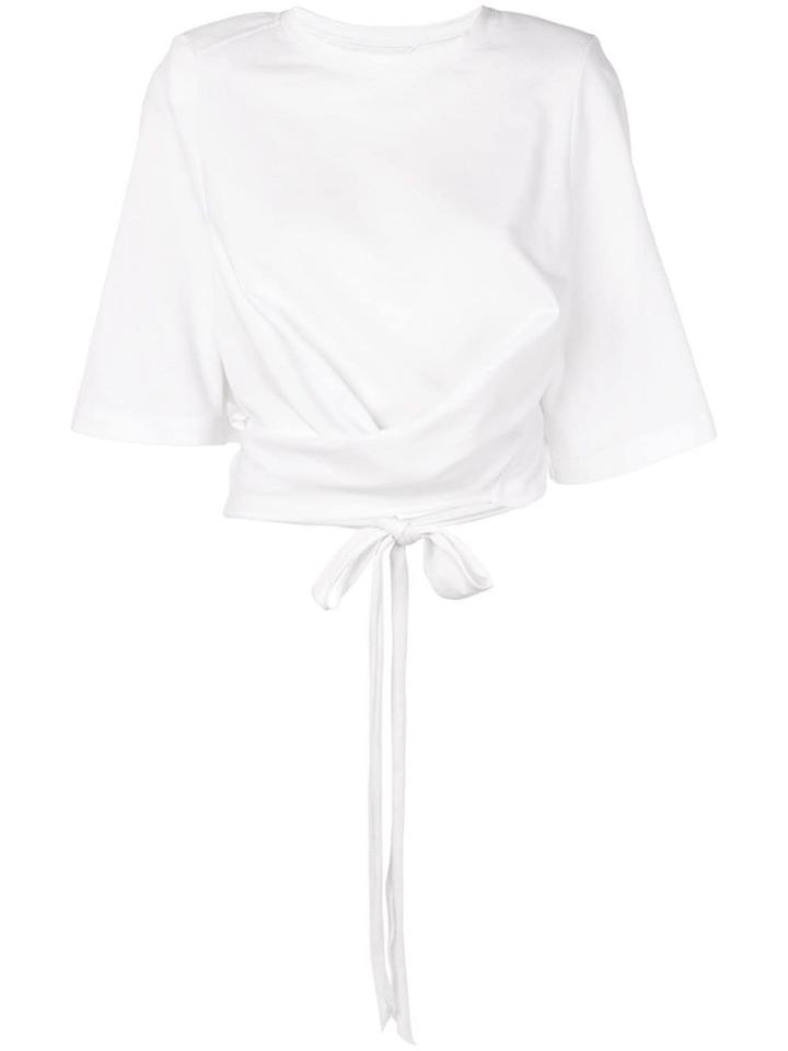 Circus Hotel Cropped T-shirt - White
