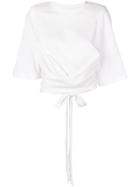 Circus Hotel Cropped T-shirt - White