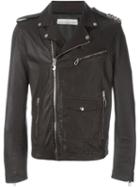 Golden Goose Deluxe Brand Biker Jacket, Men's, Size: L, Brown, Leather