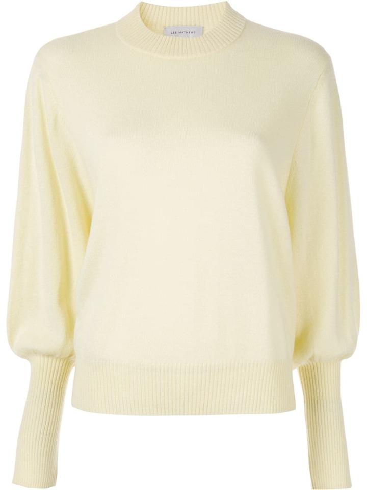 Lee Mathews Cashmere Knitted Sweater - Yellow