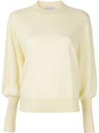 Lee Mathews Cashmere Knitted Sweater - Yellow