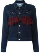Au Jour Le Jour Tassel Detail Denim Jacket