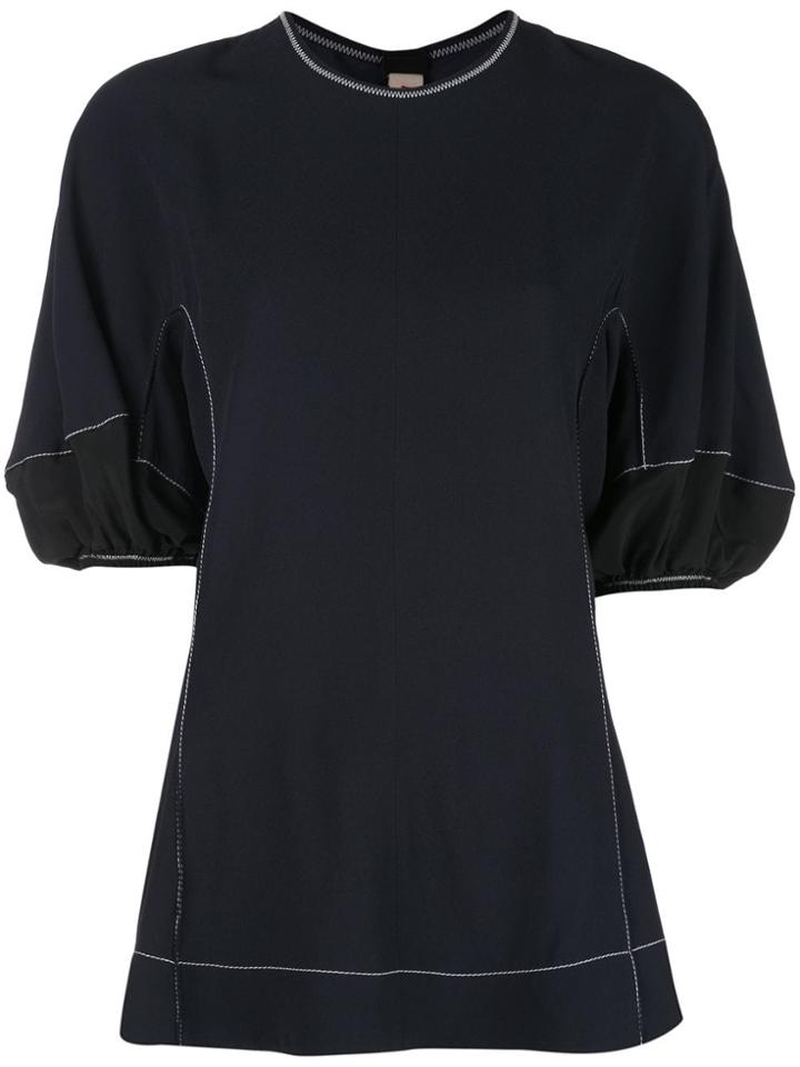 Marni Crepe Blouse - Blue