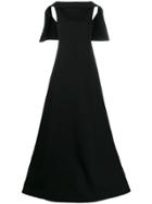 Givenchy Cape Evening Dress - Black