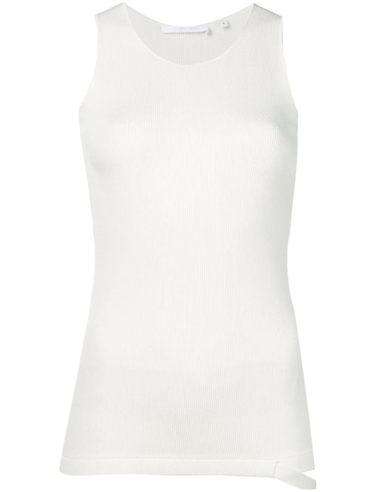 Helmut Lang Simple Vest Top - White