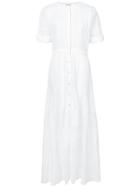 Love Shack Fancy Edie Lace Maxi Dress - White