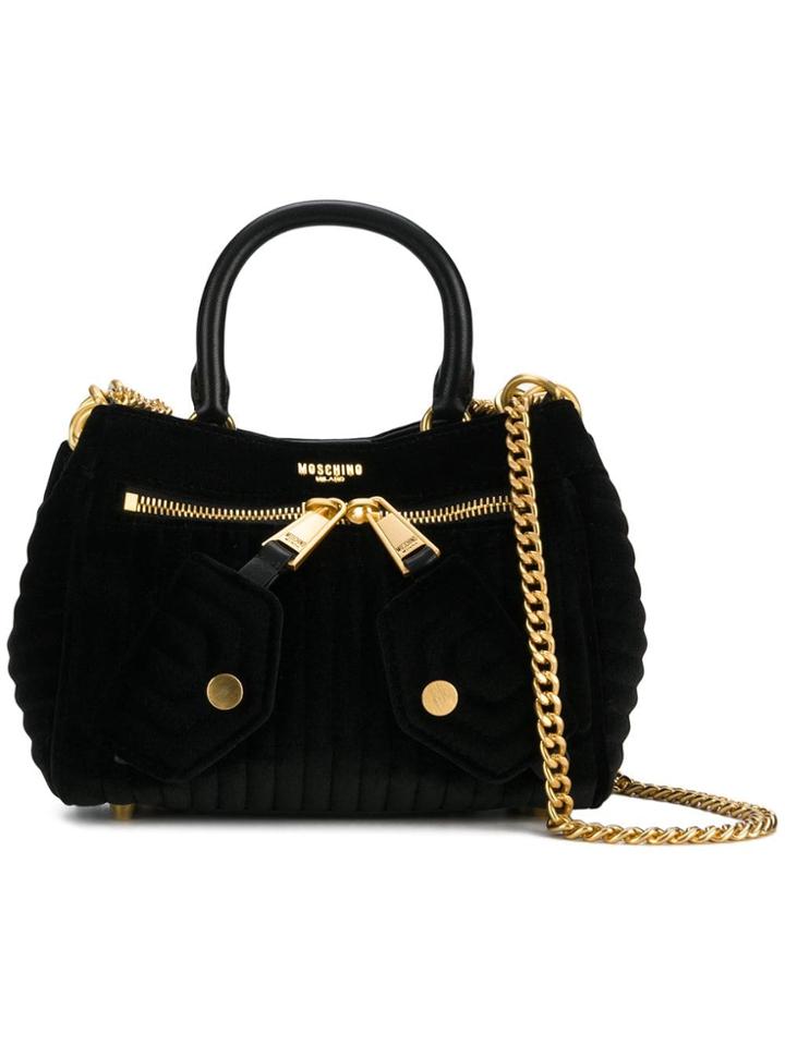 Moschino Mini Shoulder Bag - Black