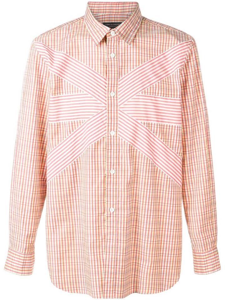 Comme Des Garçons Pre-owned 1996 Checked Shirt - Red