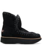 Mou Classic Slip-on Boots - Black