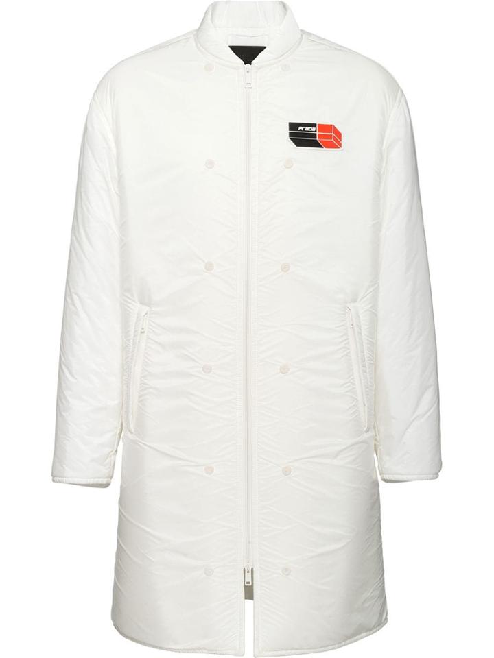 Prada Padded Nylon Coat - White