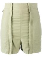 Chloé High-waisted Shorts - Green