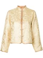 H Beauty & Youth Asian-inspired Jacket, Women's, Size: Medium, Grey, Polyester
