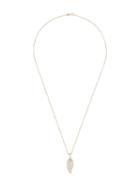 Anita Ko Leaf Pendant Necklace - Gold