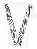 Ports V Palm Print T-shirt - White