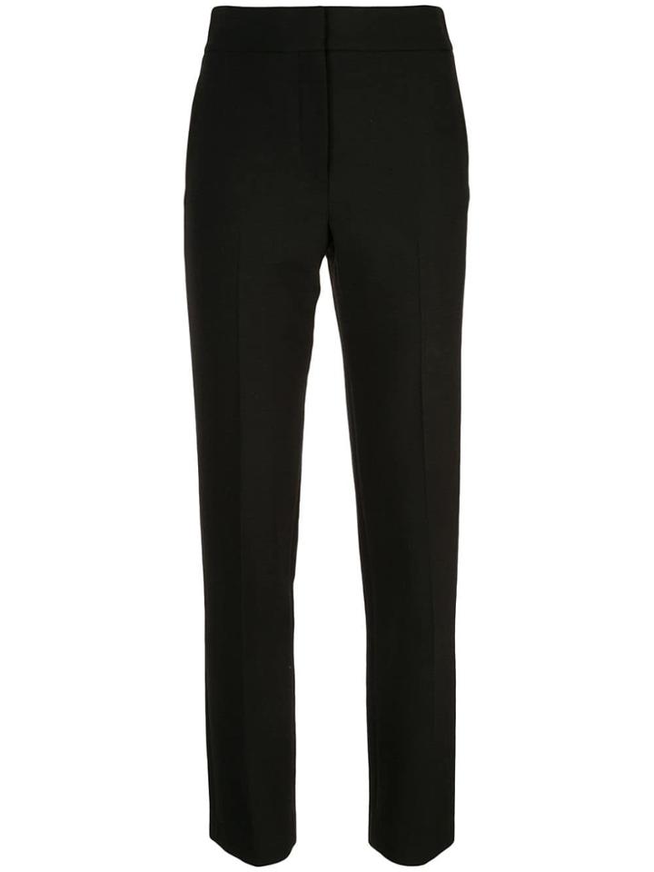 Oscar De La Renta Concealed Front Fastening Trousers - Black
