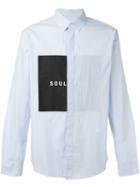 Soulland 'neatherall' Shirt, Men's, Size: Large, Blue, Cotton
