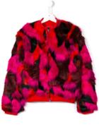 Kenzo Kids Faux Fur Jacket
