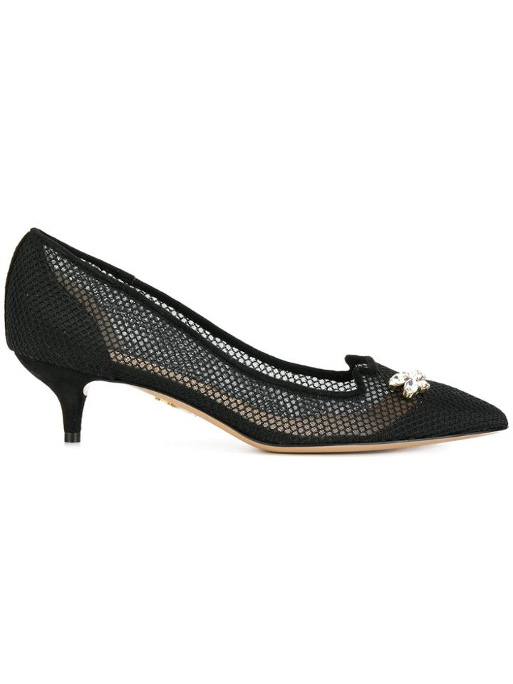 Charlotte Olympia Kitten Heels - Black