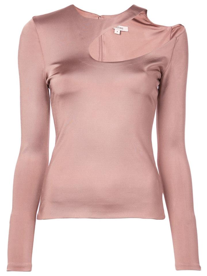 Cushnie Cut-out Detail Top - Nude & Neutrals