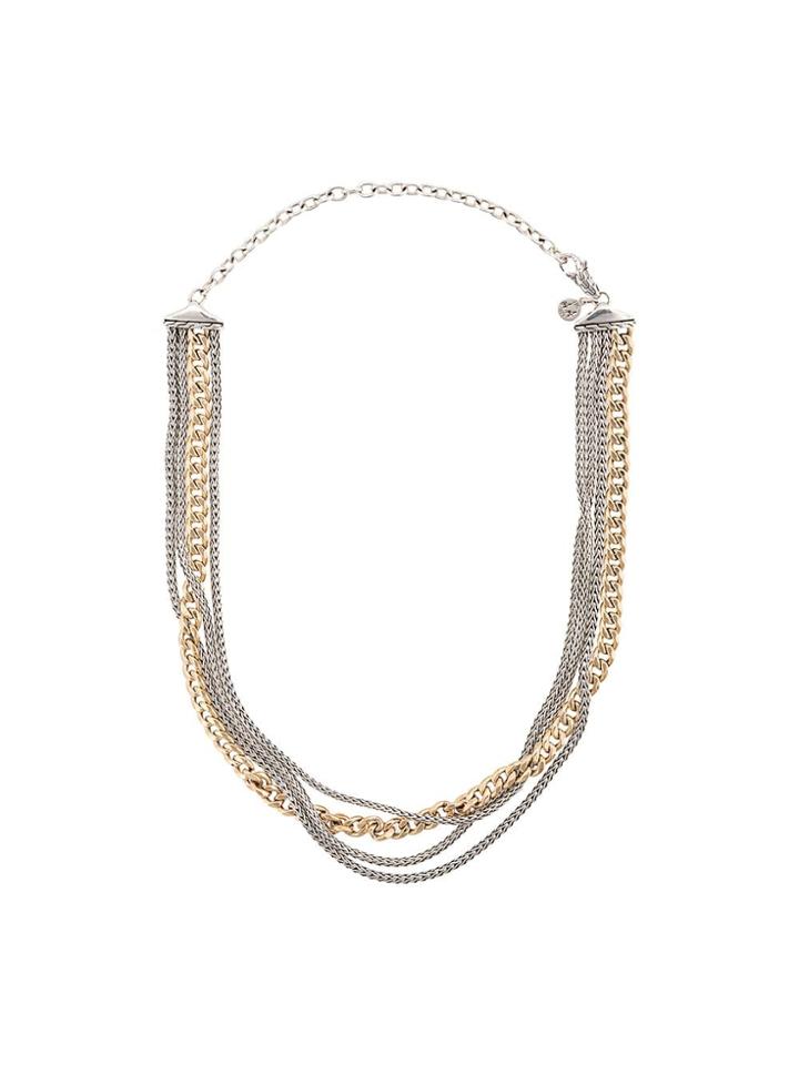 John Hardy Adwoa Aboah 18kt Yellow Gold And Silver Classic Chain