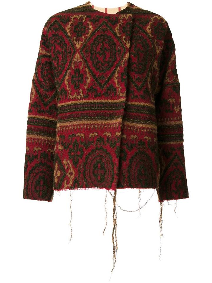 Uma Wang Raw Hem Jacket