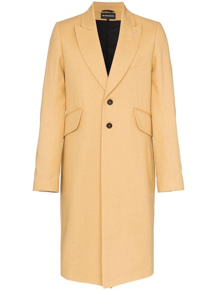 Ann Demeulemeester Single-breasted Coat - Neutrals