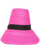 Dsquared2 Bucket Hat, Women's, Pink/purple, Straw