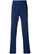 Canali Side Fastened Trousers - Blue