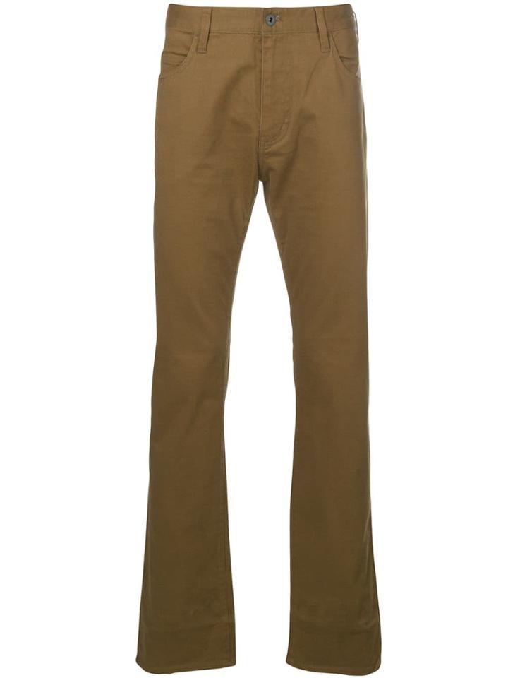 Emporio Armani Classic Chinos - Brown
