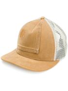 Greg Lauren Mesh Panel Cap - Brown