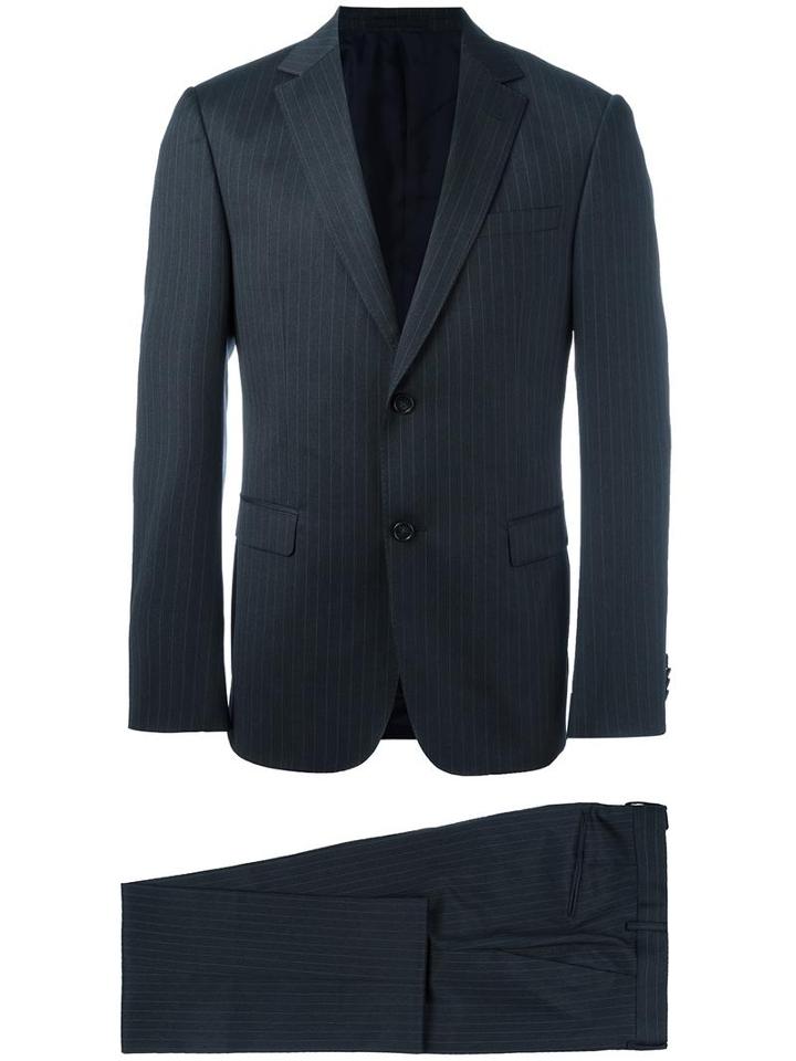Z Zegna Two Piece Suit, Men's, Size: 54, Grey, Wool/acetate/viscose