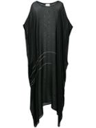 Loyd/ford - Sheer Shift Dress - Women - Silk - M, Black, Silk