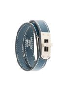 Hermès Pre-owned Kelly Box Calf Bracelet - Blue